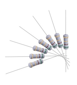 5.1 Ohm Resistor, 1W 5% Tolerance Metal Oxide Film Resistors