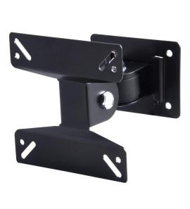 Tv Stand Wall Mount Stand for 14 inch to 24 inch, 180 Degree Rotation LED Bracket Power Revolving TV Stand - Black